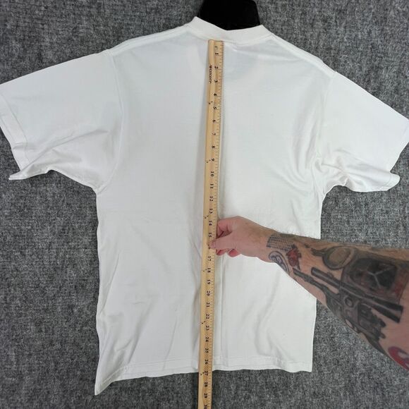 Florida Philharmonic‎ Shirt Mens M White Orchestra Beethoven Fort Vintage 1990s - Picture 6 of 7